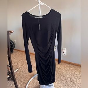 EXPRESS black fitted dress NEVER WORN